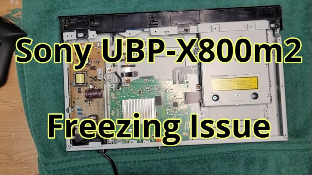 Sony UBPX800m2 4K Bluray Player Freezing Issue スーパーストレッチ